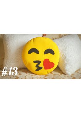 ПОДУШКА-СМАЙЛИК EMOJI #13 Поцелуйчик