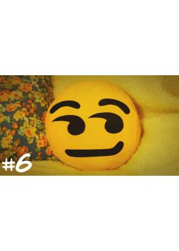 ПОДУШКА-СМАЙЛИК EMOJI #6 Красавчик