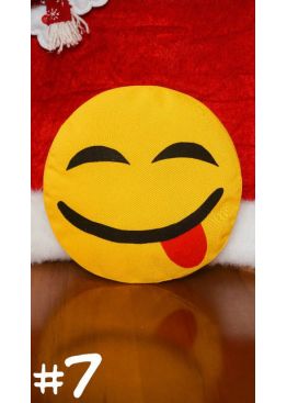 ПОДУШКА-СМАЙЛИК EMOJI #7 Весельчак